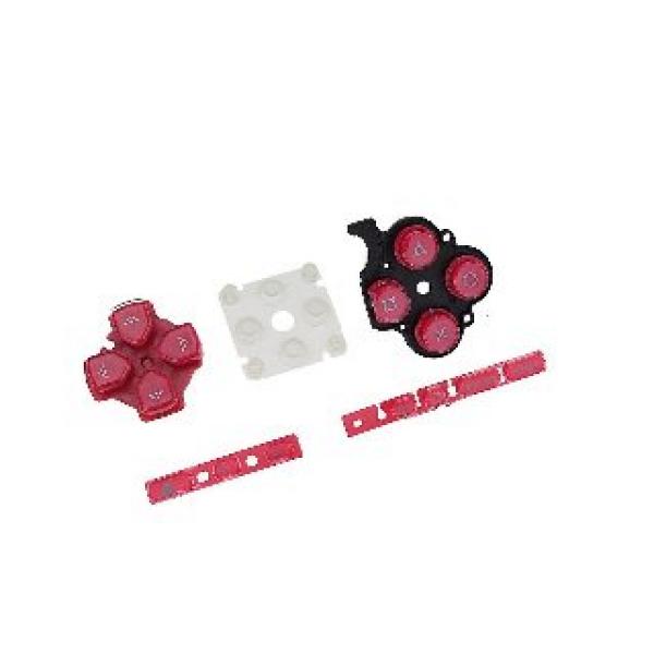 PSP 3000 Button Set rot (Original)